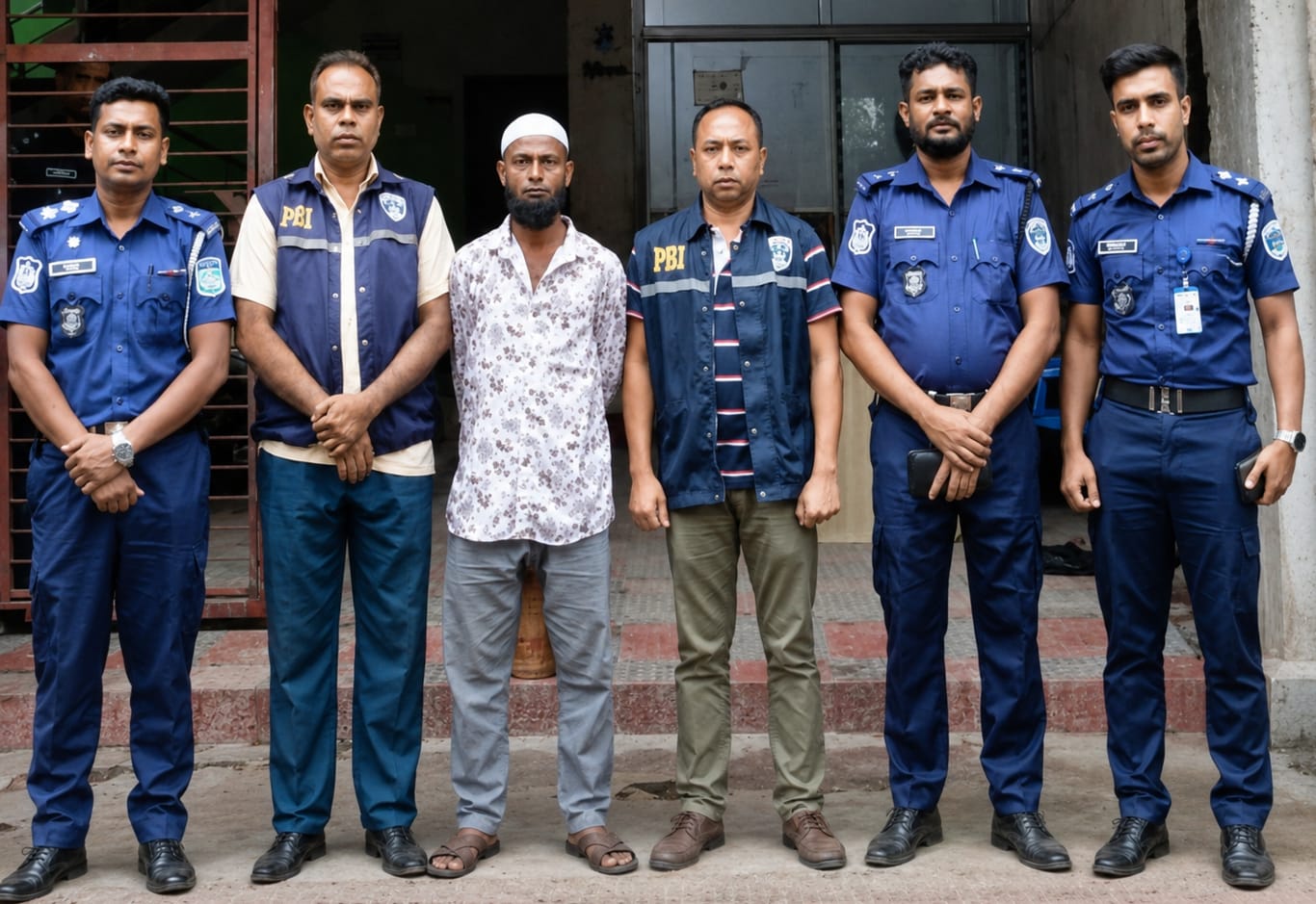 কুলিয়ারচরের জাহাঙ্গীর মিয়া হ/ত্যা মামলার রহস্য উদঘাটন: দম্পতি গ্রে/প্তা/র