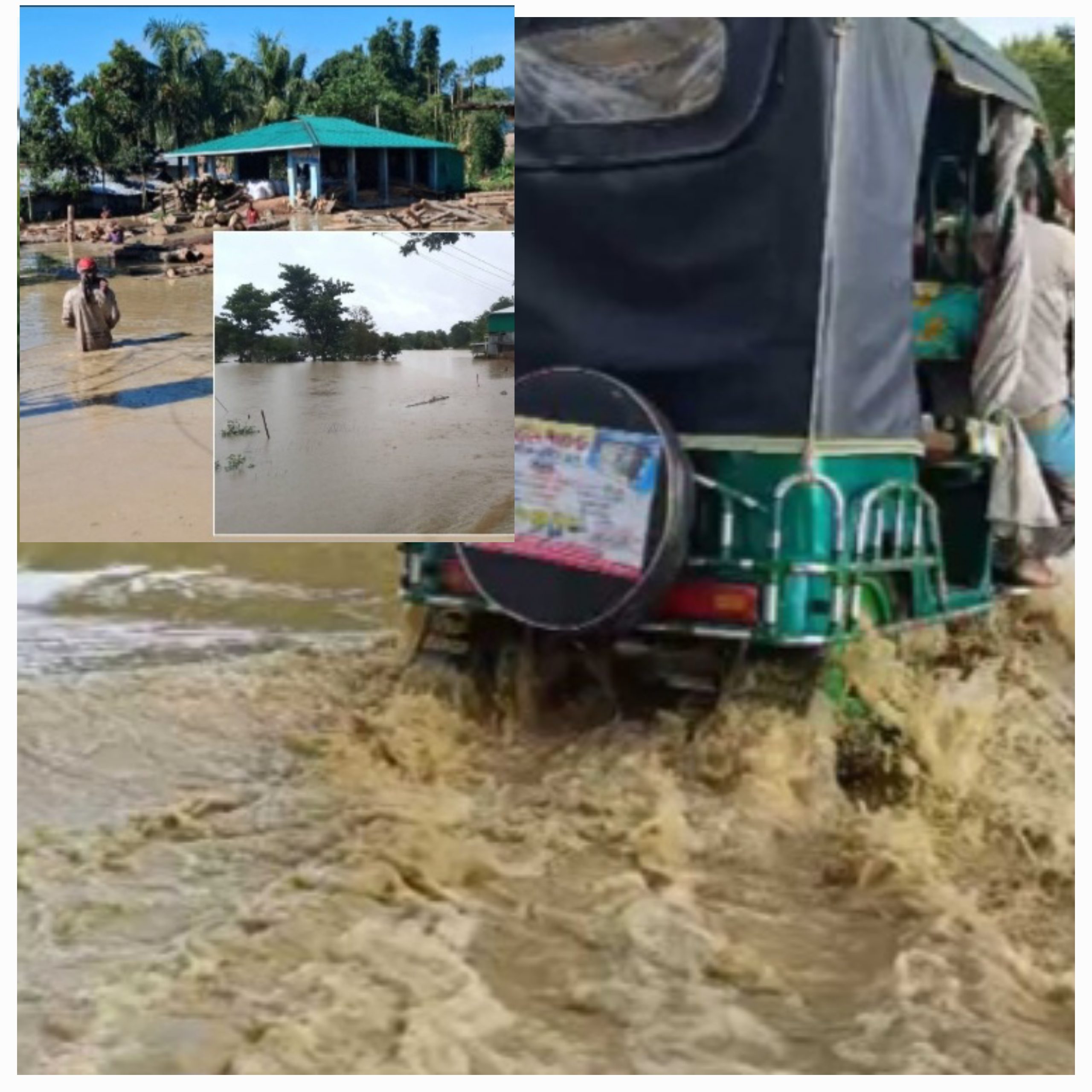 খাগড়াছড়িতে মাত্র ৩ ঘণ্টায় ১০৩ মিমি বৃষ্টি: প্লাবিত নিম্নাঞ্চল, সাজেক যোগাযোগ বিচ্ছিন্ন