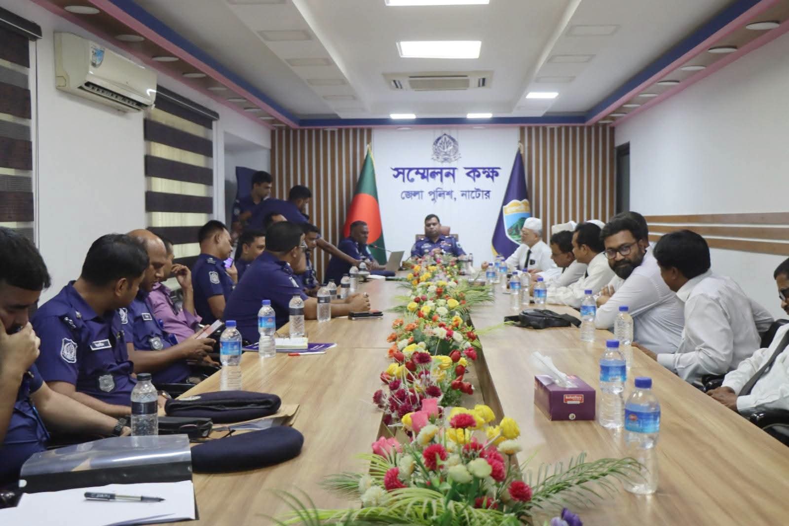 নাটরে মামলার জট কমানো ও দ্রুত ন্যায়বিচার নিশ্চিতে পুলিশ ও আইনজীবীদের সভা