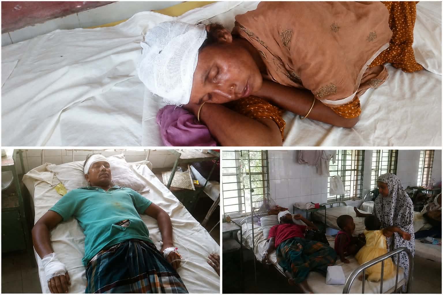 সুন্দরগঞ্জে জমি সংক্রান্ত বিরোধের জেরে বাড়িতে হামলা ও হত্যার চেষ্টার অভিযোগ