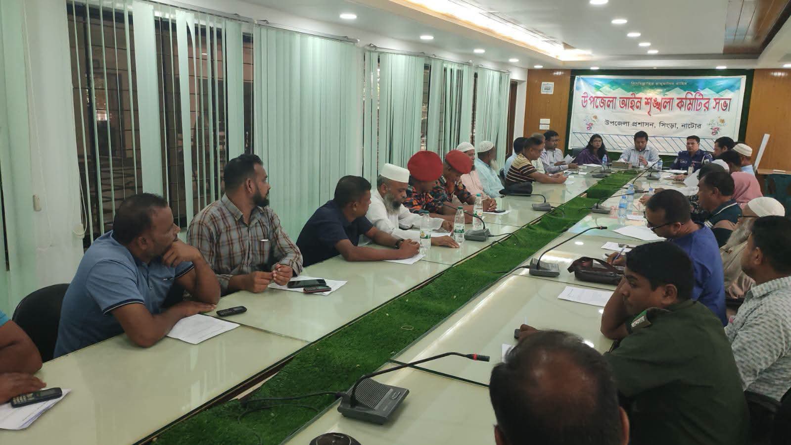 সিংড়ায় কিশোর গ্যাং ও অপরাধ দমনে কঠোর অভিযানের নির্দেশ, মাসিক আইনশৃঙ্খলা সভায় বড় সিদ্ধান্ত