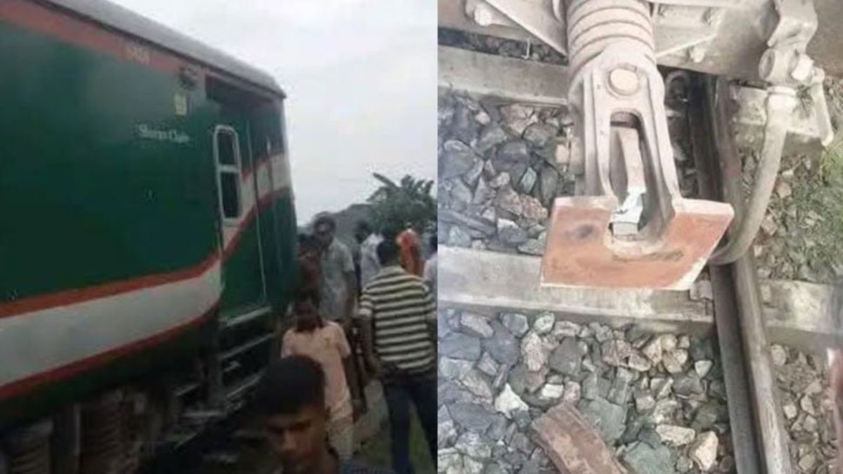 ময়মনসিংহে চলন্ত ট্রেনের বগি বিচ্ছিন্ন