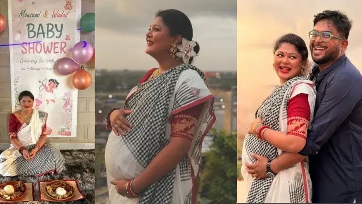 মা হওয়ার অপেক্ষায় মৌসুমী হামিদ, ঘরোয়া আয়োজনে বেবি শাওয়ার