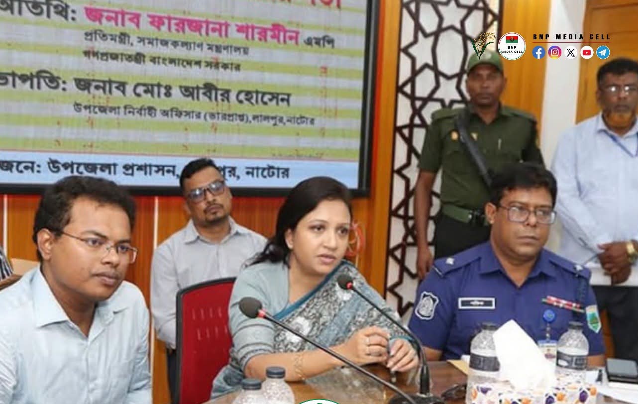 পদ্মার চরে মানুষের জীবন ও সম্পদের সুরক্ষায় যৌথ অভিযান পরিচালনা করা হবে: সমাজকল্যাণ প্রতিমন্ত্রী