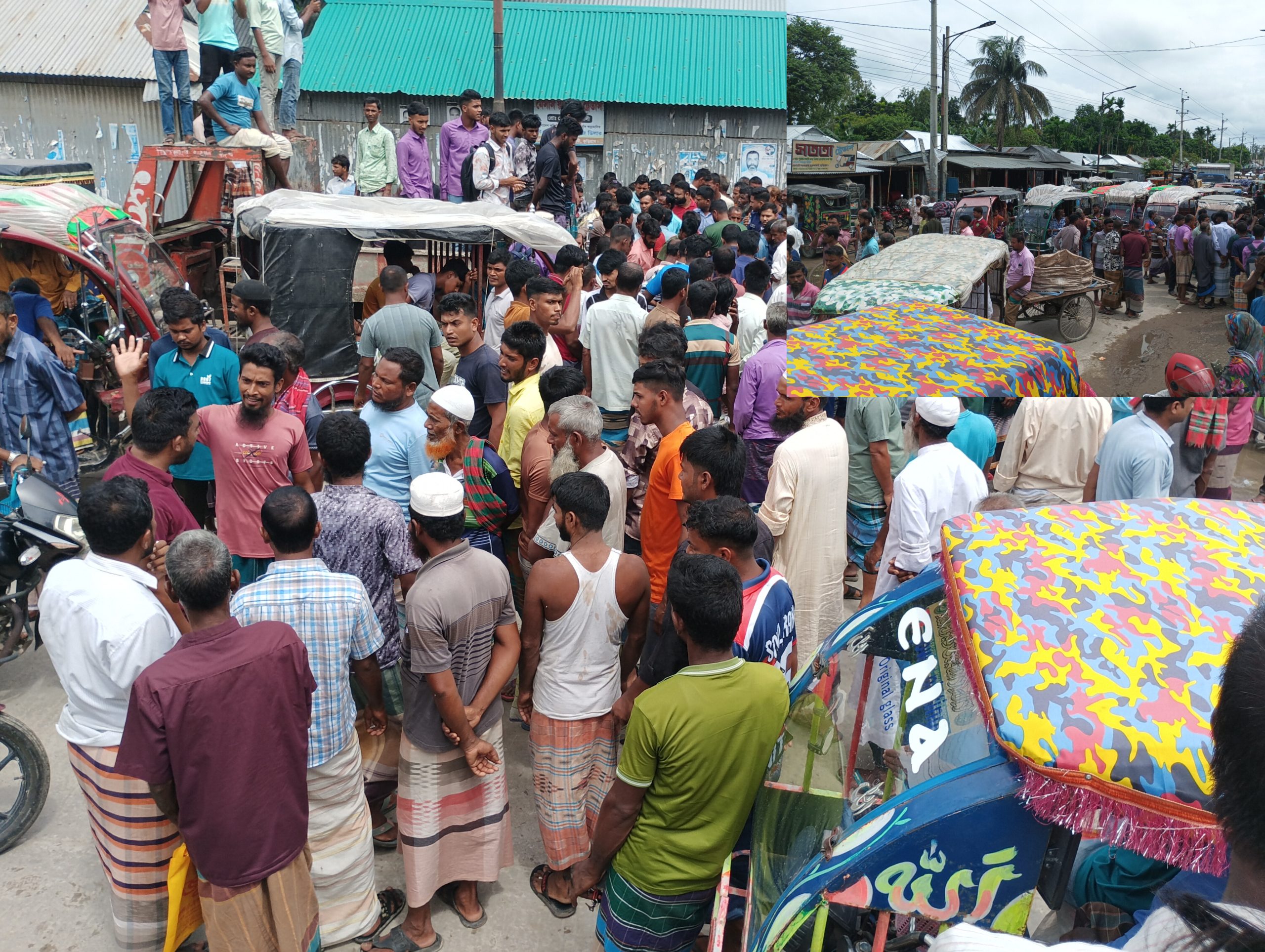 কুড়িগ্রামের ভূরুঙ্গামারীতে সারের দাবিতে কৃষকদের সড়ক অবরোধ, প্রশাসনের হস্তক্ষেপে পরিস্থিতি শান্ত