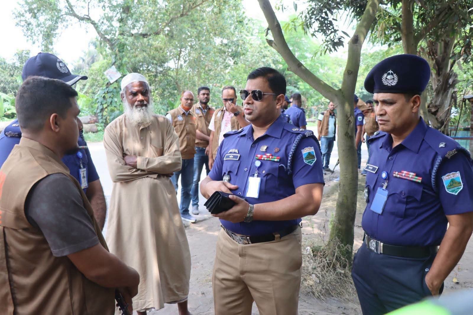 নাটোরে হোমিও চিকিৎসক হত্যাকাণ্ড: ঘটনাস্থল পরিদর্শন করলেন পুলিশ সুপার