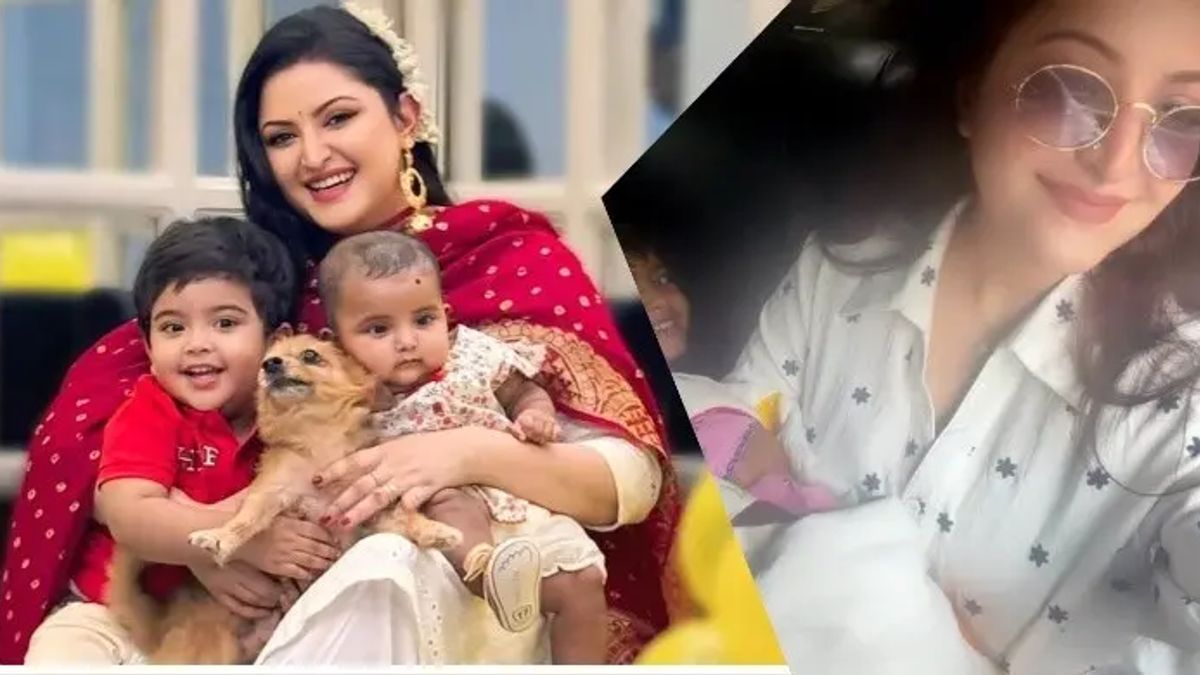 আবারও মা হলেন পরীমনি, কোলে এলো আরেক ছেলে