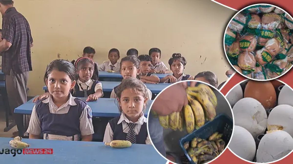 স্কুল ফিডিংয়ে বিস্কুট গায়েব, রুটি-কলা-ডিমও নিম্নমানের
